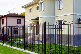 Фото кованого забора &quot;ДК - 24&quot;