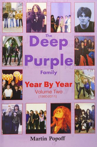 The Deep Purple Family Year by Year Vol. 2 1980-2011 Book Иностранные книги, Intpressshop