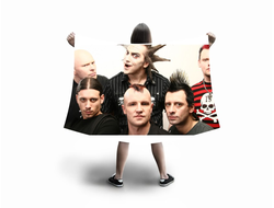 Флаг большой Король и Шут №11