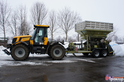 Передвижная вальцовая плющилка влажного зерна с прессом ROmiLL CP2 Plus