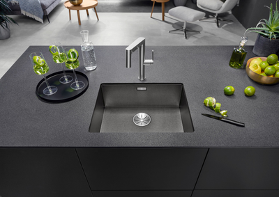 Мойка Blanco ZEROX 500-U Dark Steel