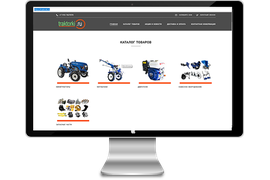 Интернет-магазин минитракторов