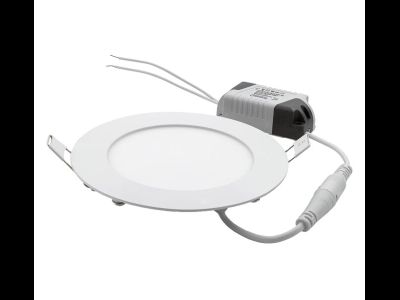 General св-к встр. св/д даунлайт (панель) 8W 6500K 6K 120(вр.105)х16 круг бел. (RLP) ИУ IP20 412700