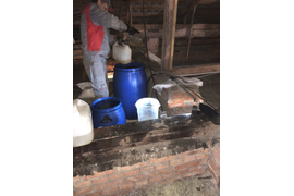 Огнезащитная обработка деревянных конструкций, металла и тканей