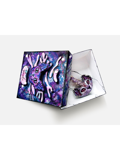 Трёхмерная подарочная коробочка в стиле украшения (3D-дизайн)