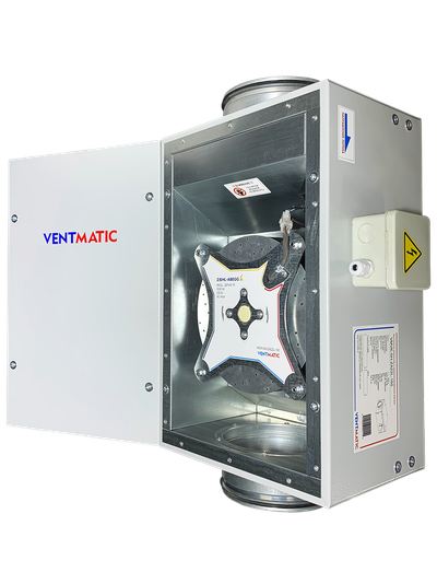 ВЕНТИЛЯТОР ШУМОИЗОЛИРОВАННЫЙ VMVK-SH-ZA22L-160