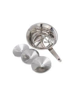 Машинка для протирки пюре 24 см + 3 сита, нержавеющая сталь