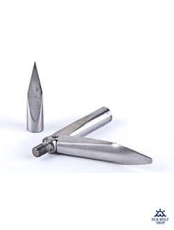 Наконечник Sargan Горбыль 9см трехгранный 1л, скруч.