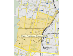 3-й Дорожный, пр-д Варшавское, ш. Кировоградская, Россошанская, Акад. Янгеля, Газопровод, Подольских курсантов, Чертановская.