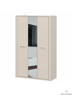 Калипсо Шкаф Комбинированный трехстворчатый Меланж