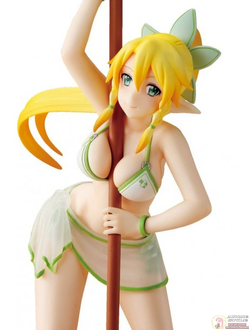 Фигурка 1/7 Лифа (Leafa Sexy Bikini de Parasol)