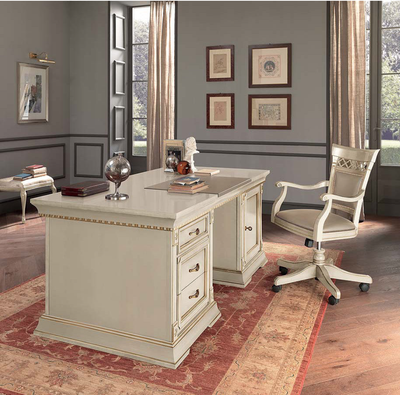 СТОЛ ПИСЬМЕННЫЙ 2-Х ТУМБОВЫЙ PALAZZO DUCALE 71CI02SR (L185*P90*H77) PRAMA
