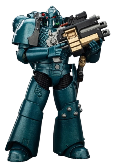 Охотник за головами Альфа-легиона (Warhammer Horus Heresy) - КОЛЛЕКЦИОННАЯ ФИГУРКА 1/18 Alpha Legion Headhunter (JT01406) - JOYTOY