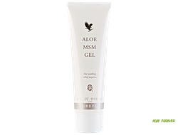 Желе для суставов заживление ран-ожогов Aloe MSM Gel