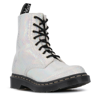 Dr. Martens 101 металлик белые женские