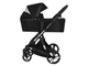Коляска 3в1 ibebe i-stop Ткань Black, черная рама