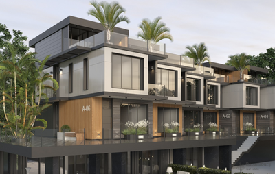 Продаются 14 эксклюзивных таунхаусов с видом на море и горы, рядом с Ботаническим садом, в Батуми.8