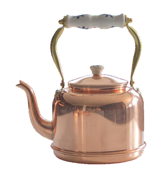 Медный чайник 2 л Португалия (CopperCrafts) арт.7518