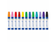 Восковые мелки утолщенные BRAUBERG/ПИФАГОР, 12 цветов, на масляной основе, яркие цвета, 222970