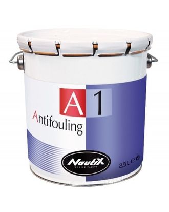 Необрастающая краска «NAUTIX А1» однокомпонентная для корпусов из алюминия со скоростью до 37 км/ч НИЖЕ ВАТЕРЛИНИИ (0.75 и 2.5 ЛИТРА)