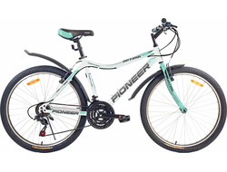 PIONEER OPTIMA 26'' Белый-мятный (21 скорость, V-brake)