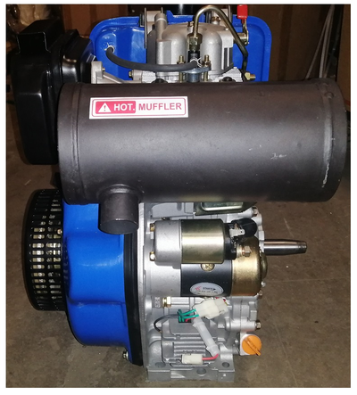 Двигатель дизельный 192FA (B-тип, вал конус) - T3