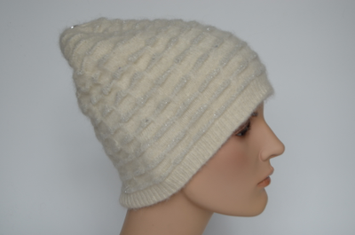 Вицио итальянская белая шапка зима 2023