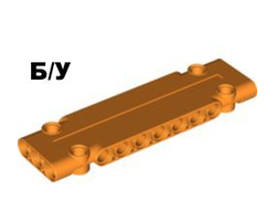 ! Б/У - Technic, Panel Plate 3 x 11 x 1, Orange (15458 / 6102612 / 6339023) - Б/У
