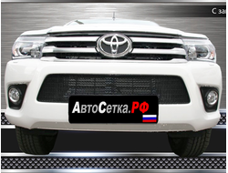 Premium защита радиатора для Toyota Hilux (2015-2019)