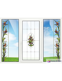 ВИТРАЖНАЯ ПЛЕНКА F-10