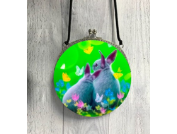 Сумка круглая год Кролика №7