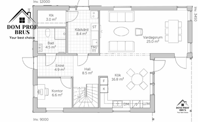 Королевство 164м2 12х7