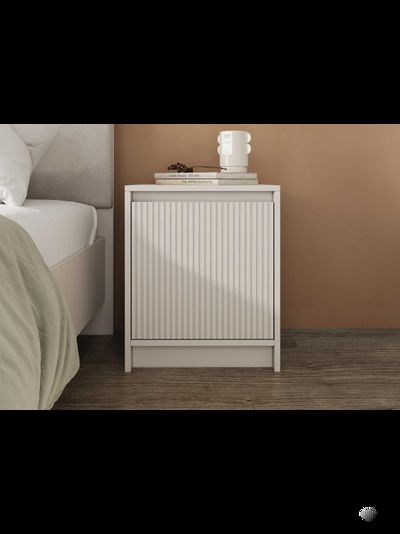 Мирен ТМ-001 тумба прикроватная Кашемир/Моно керамика (МДФ)