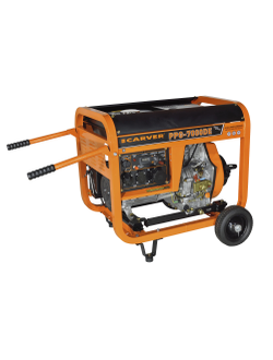 Генератор дизельный CARVER PPG-7000DE