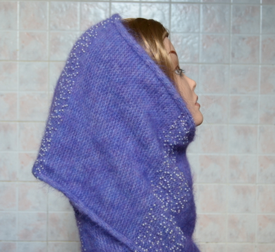 шарф восьмерка зима 2016 - 2017