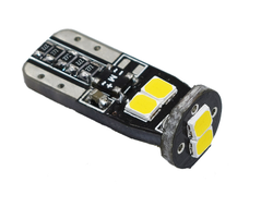 Светодиодная лампа T10 (W5W) 8G-6W, White (белый), 12v, 1шт