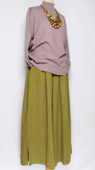 Джемпер "ГЛАДКИЙ С ДЛИННЫМ РУКАВОМ big" 8004 лаванда р.52-60