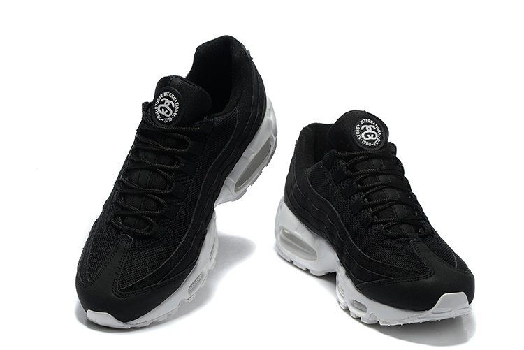 Air max black and white 95 deals