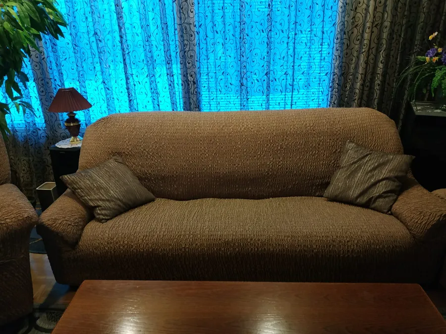 ЧЕХОЛ НА 3ХМ ДИВАН СИЕНА КОРИЧНЕВЫЙ