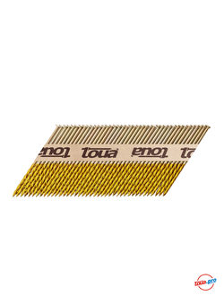 Реечные гвозди по дереву винтовые гальванизированные Toua D34 90 мм