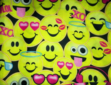 Ткань Оксфорд принт 210Д "Смайлик" 110г