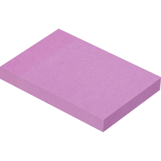 Блок-кубик Attache Selection с клеевым краем 76х51, фиолетовый неон (100 л)