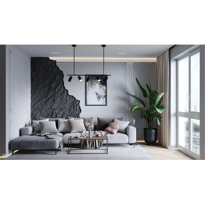 Панно гипсовое TRAVERTINE артикул SPN10