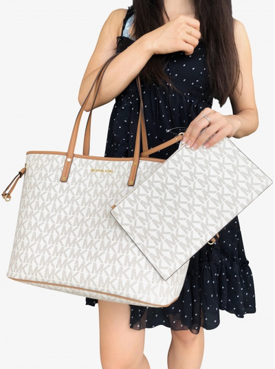 Сумка женская Michael Kors Jet Set Travel Large Vanilla