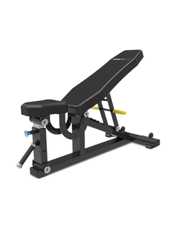 Скамья силовая UNIX Fit PRO регулируемая (UC-1612D) Черный