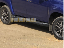 Пороги на Isuzu D-MAX 2016-2020 Start Black