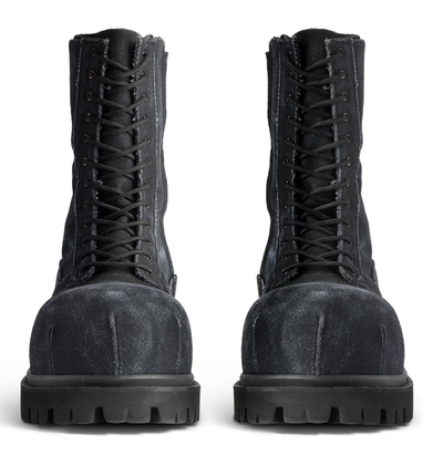靴 BALENCIAGA STOMPER BOOTIE canvas 41 Balenciaga Black Stomper