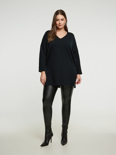 Юбка плиссе для полных в бутике модной одежды большого размера в центре СПб