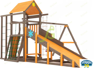 Всесезонная площадка IgraGrad С Fort с сеткой SF2