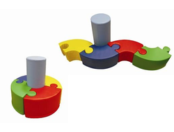 Детский игровой диван «Пазл»